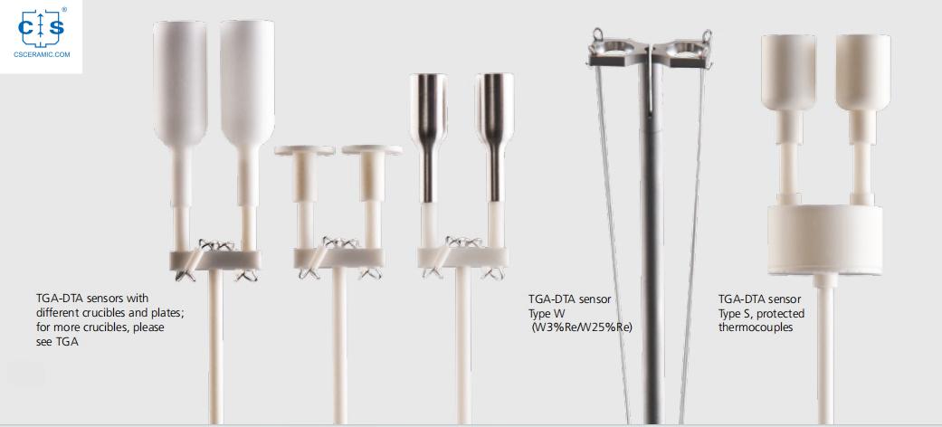 Netzsch TGA-DTA Sensors Netzsch TGA-DTA Sensors