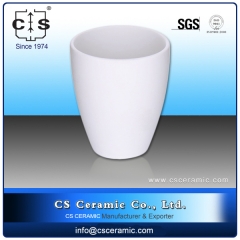 Lab Ceramic Crucible Unglazed