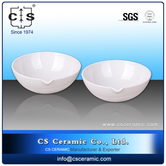 From 15ml to 5000ml Evaporating Dish Porcelain for Quantitative Analysis