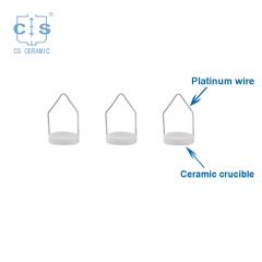 TA alumina pans/lids sample cups Ceramic Pans