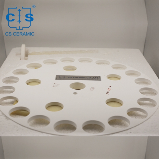 Ceramic Ash rotary tray and Shaft for CKIC 5E-MAG6700 Proximate Analyzer - TGA Test