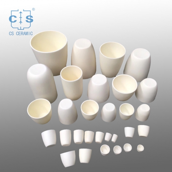 1-3300ml ARC- Conical Alumina Ceramic Crucible