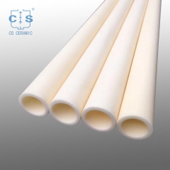 Alumina ceramic tube Insulation resistance high temperature single hole pipe 