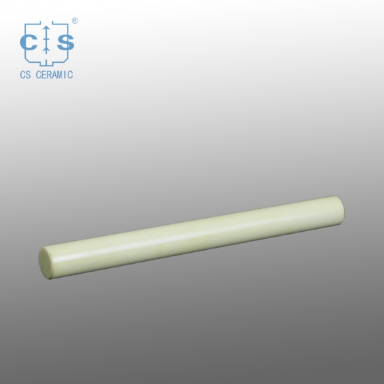 Circle Alumina Ceramic Rods Length 1-2500mm