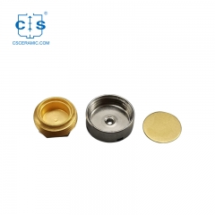 27μl Reusable High Pressure Crucible with lid/seal gold-plated equivalent to Netzsch 6.239.2-92.3.00
