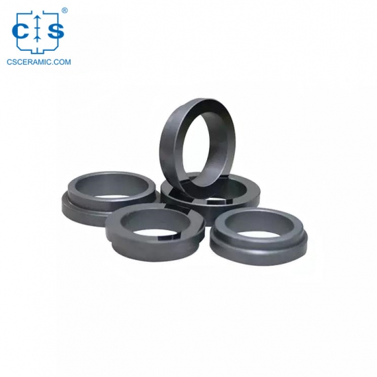 Sic / Silicon Carbide Seal Rings High Wear Resistance SSic O Ring For Pump