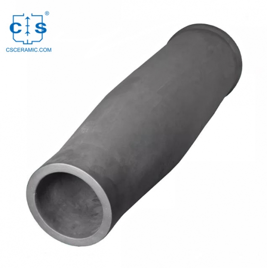 Silicon carbide ceramic burner nozzles RBSiC (SiSiC) Sandblasting Burner Tube for High Temprature Refractory