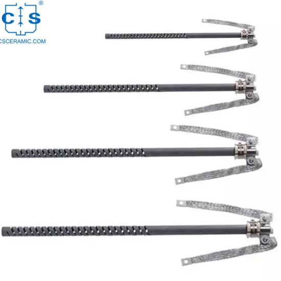 Single Spiral  Double Sic Heating Element Silicon Carbide Spiral For Furnace Sic Heater Electric