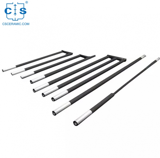 U-Type Spiral Rod Sic Heating Element Silicon Carbide Rod For Furnace Sic Heater Electric