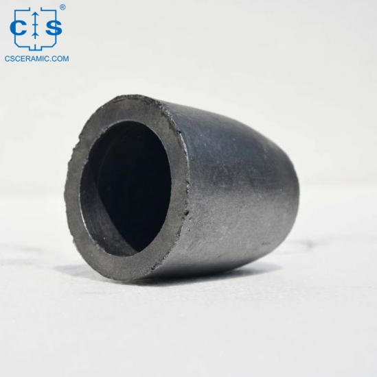 Sic Crucible Silicon Carbide Round Crucible for heat exchanger