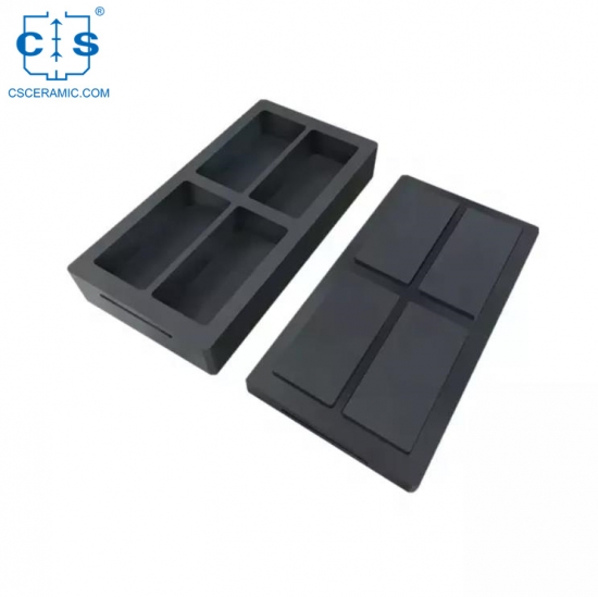 Silicon Carbide Square Crucible Sic Crucible for high temperature Industry