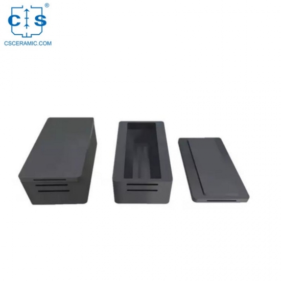 Silicon Carbide Square Crucible Sic Crucible for high temperature Industry