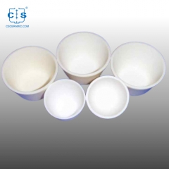 Zirconia Ceramic Crucible Arc Crucibles For Metal Melting